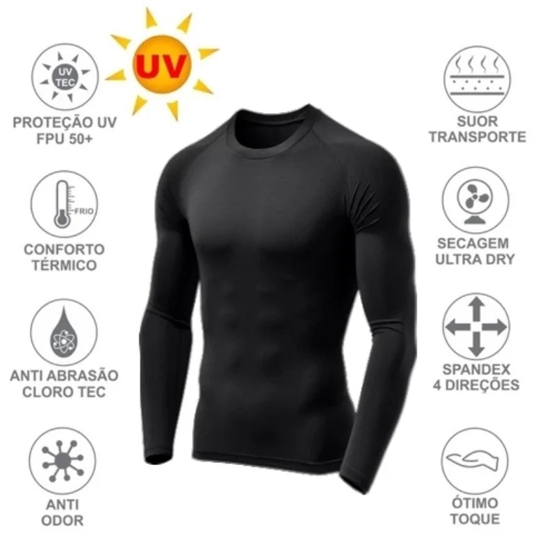 Camisa Térmica com proteção UV+50